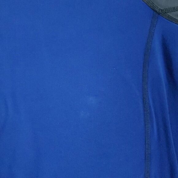 Eddie Bauer Travex Pullover Mens Large Tall Blue Gray 1/4 Zip FreeDry Athletic - Picture 12 of 16